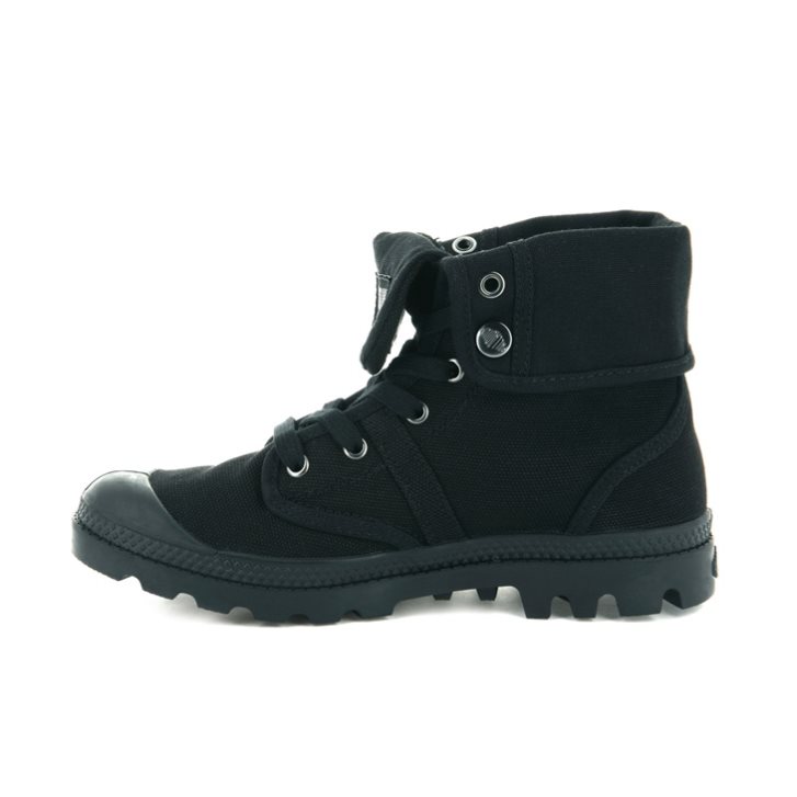 Bottes Palladium Pallabrousse Baggy Femme Noir | FR MAO034S